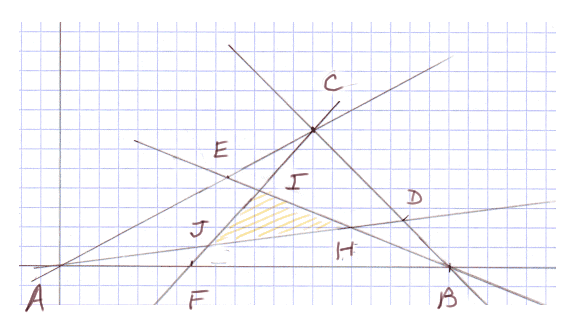 Cours de mathématiques de 3e - géométrique analytique, exemple de ...