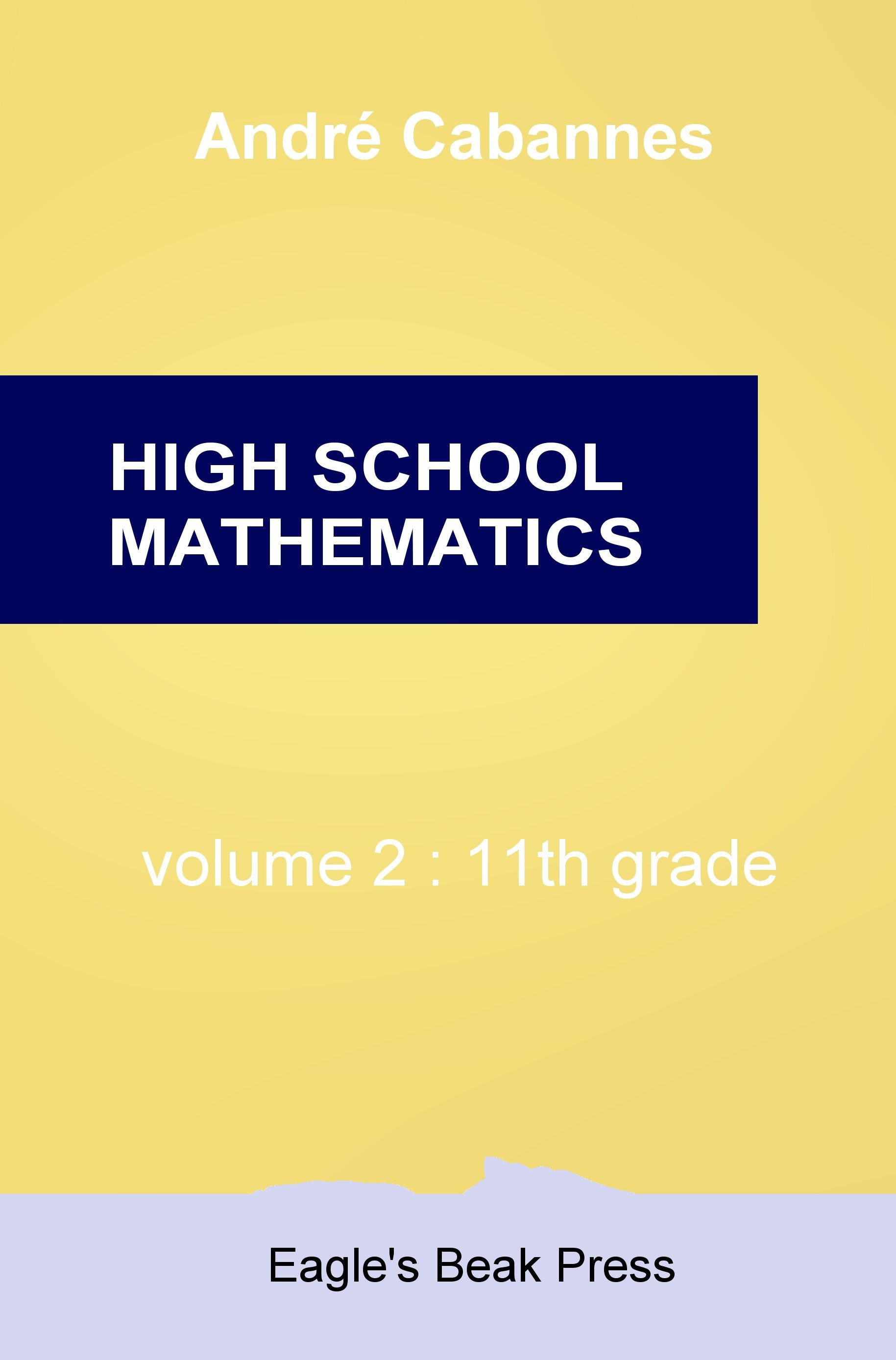 high school mathematics 11th grade